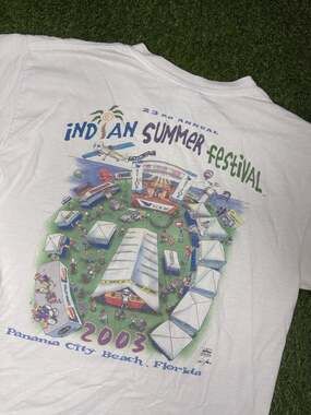 Vintage 2003 Indian Summer Festival T-Shirt